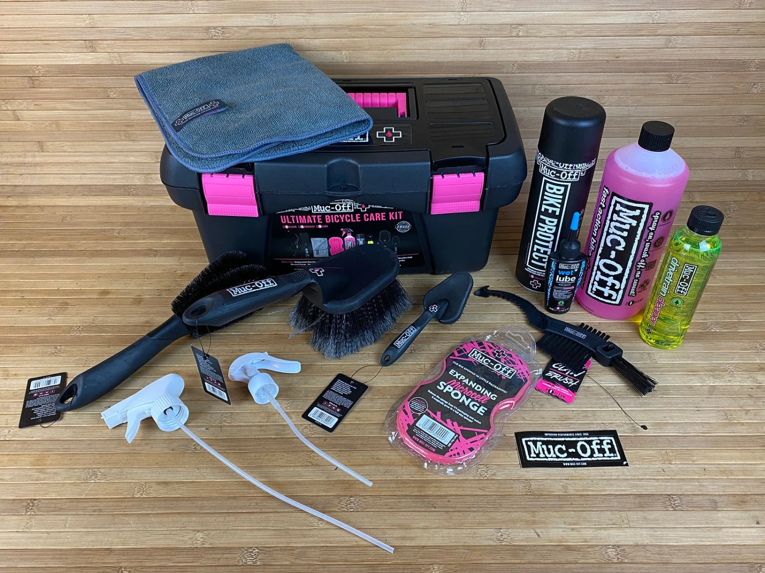 Muc-Off Muc Off Ultimate Bicycle Kit (Tool Box) Reiniger Set 3 Muc-Off Muc Off Ultimate Bicycle Kit (Tool Box) Reiniger Set