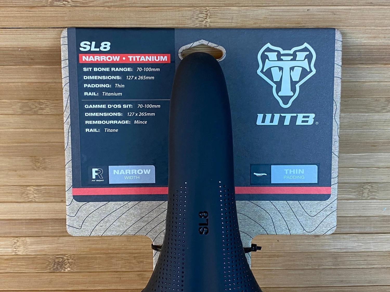 WTB Sattel SL8 Titan / Narrow 4 WTB Sattel SL8 Titan / Narrow – Bild 2