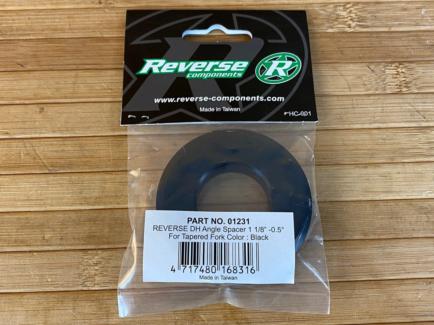 Reverse Components - 0.5°DH Angle Spacer 1.5" Reduz. Auf 1 1/8" 3 Reverse Components - 0.5°DH Angle Spacer 1.5" Reduz. Auf 1 1/8"