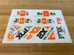 FOX Decal Battleship Dämpfer Dekorset