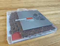 SRAM Kette XX1 Eagle Hollow Pin Copper / Kupfer 12-fach -Reverse Verkäufe Bildschirmfoto2021 03 12um10.19.00