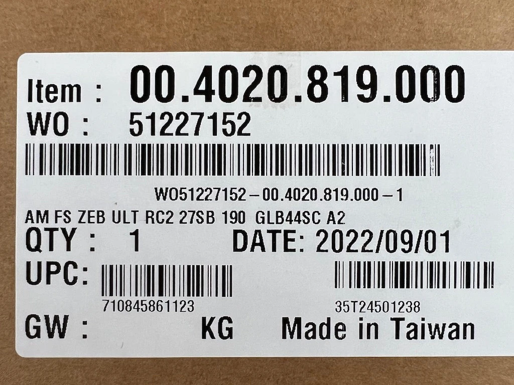 Rock-shox RockShox Zeb Ultimate Federgabel Schwarz 190mm / 27,5" 17 Rock-shox RockShox Zeb Ultimate Federgabel Schwarz 190mm / 27,5" – Bild 15