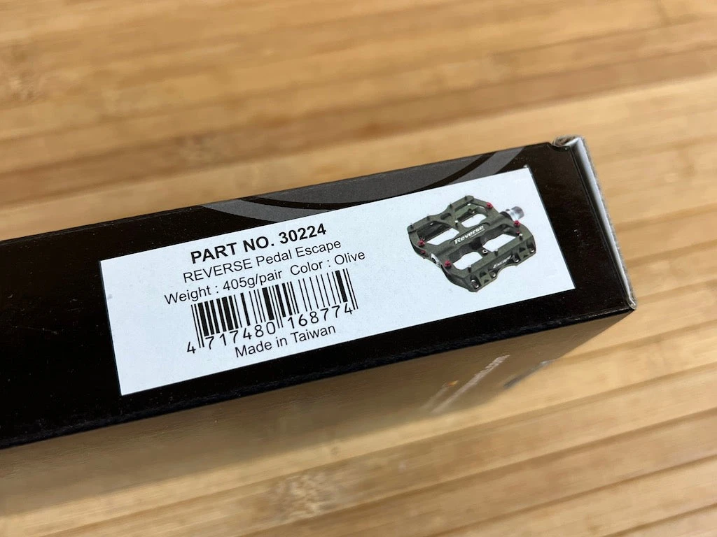 Reverse Components Escape Plattformpedale / Pedale Olive 10 Reverse Components Escape Plattformpedale / Pedale Olive – Bild 8