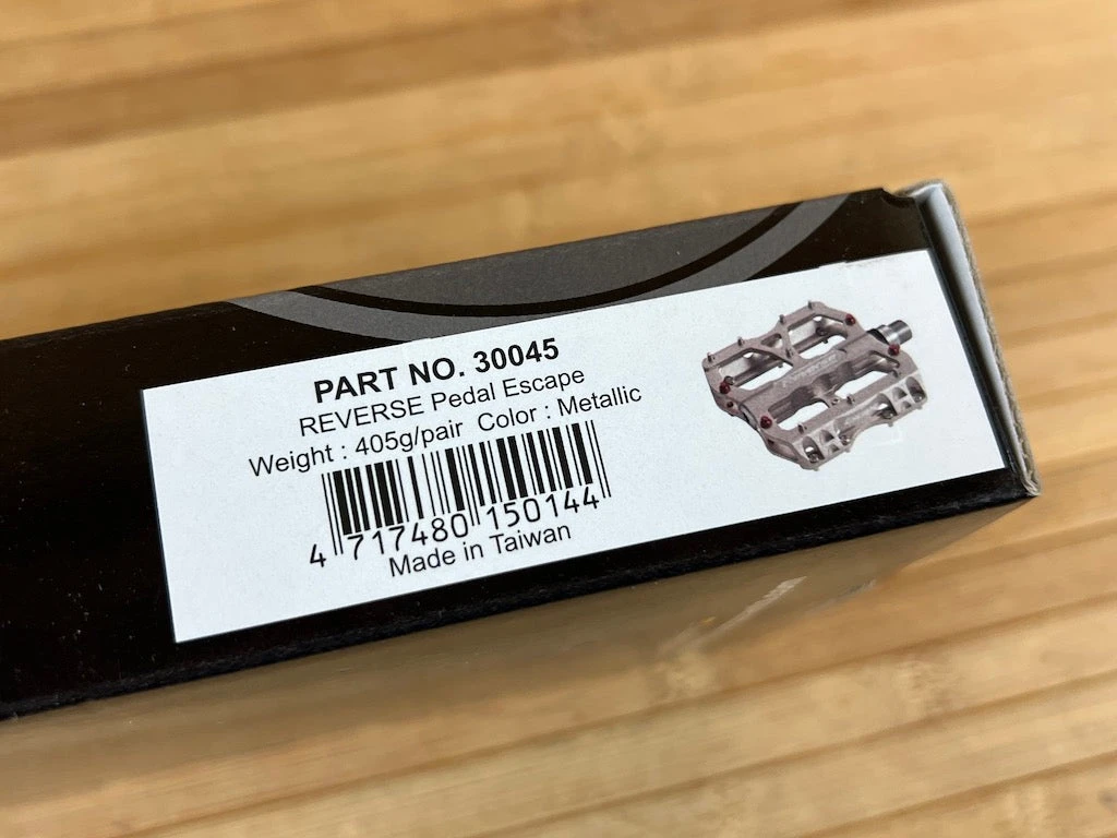 Reverse Components Escape Plattformpedale / Pedale Metallic 10 Reverse Components Escape Plattformpedale / Pedale Metallic – Bild 8