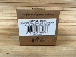 Reverse Components Black-ONE D-2 Titan Vorbau 50mm Silber -Reverse Verkäufe IMG 0373