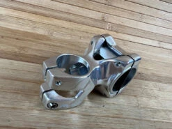 Reverse Components Black-ONE D-2 Titan Vorbau 50mm Silber -Reverse Verkäufe IMG 0380