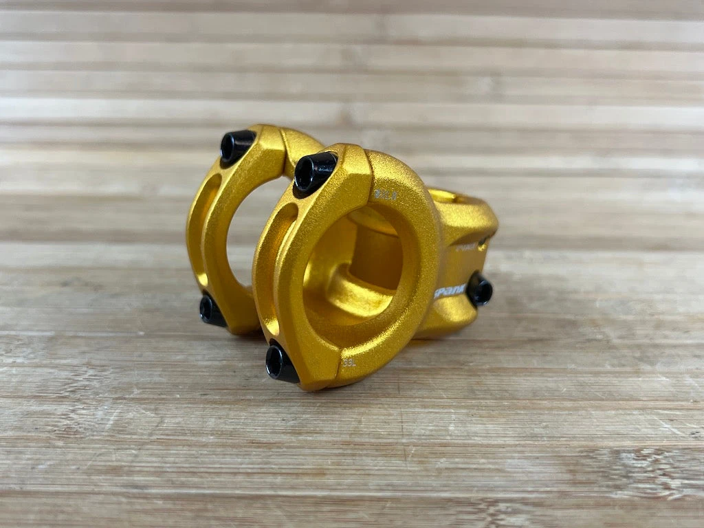 Spank Spoon 318 Stem / Vorbau Gold 31,8mm / 33mm 9 Spank Spoon 318 Stem / Vorbau Gold 31,8mm / 33mm – Bild 7