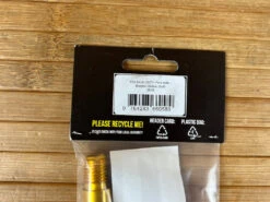 Burgtec FOX Boost Achse / Axle 2021+ Bullion Gold -Reverse Verkäufe IMG 0441