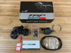 TRP TR12 Schaltwerk & Schalthebel Set 12-fach Gold