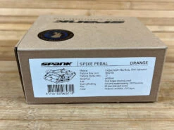 Spank Spike Reboot Pedale / Plattformpedale Orange -Reverse Verkäufe IMG 0735