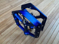 Spank Oozy Trail Reboot Pedale / Plattformpedale Blue -Reverse Verkäufe IMG 0788