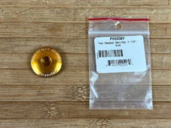 Chris-king Chris King NoThreadSet Ahead Kappe 1 1/8" Gold