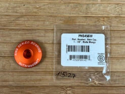Chris-king Chris King NoThreadSet Ahead Kappe 1 1/8" Matte Mango / Orange