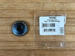 Chris-king Chris King NoThreadSet Ahead Kappe 1 1/8" Matte Midnight