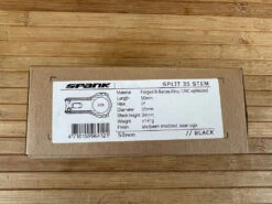 Spank Split Stem / Vorbau Schwarz 35mm / 50mm -Reverse Verkäufe IMG 0858