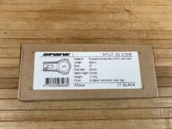 Spank Split Stem / Vorbau Schwarz 35mm / 45mm -Reverse Verkäufe IMG 0876