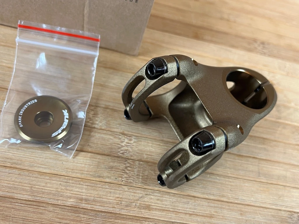 Spank Split Stem / Vorbau Bronze 35mm / 45mm 4 Spank Split Stem / Vorbau Bronze 35mm / 45mm – Bild 2