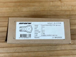 Spank Split Stem / Vorbau Bronze 35mm / 40mm -Reverse Verkäufe IMG 0894