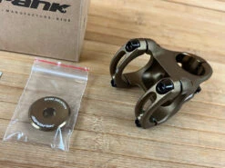 Spank Split Stem / Vorbau Bronze 35mm / 40mm -Reverse Verkäufe IMG 0896