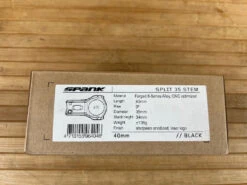 Spank Split Stem / Vorbau Schwarz 35mm / 40mm -Reverse Verkäufe IMG 0903