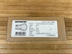 Spank Split Stem / Vorbau Bronze 35mm / 35mm -Reverse Verkäufe IMG 0911