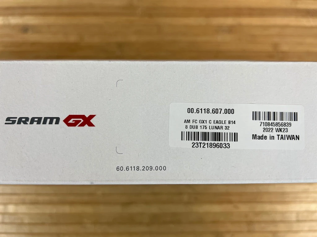 SRAM GX Eagle CARBON Boost Dub Kurbel 175mm Kurbelset 9 SRAM GX Eagle CARBON Boost Dub Kurbel 175mm Kurbelset – Bild 7