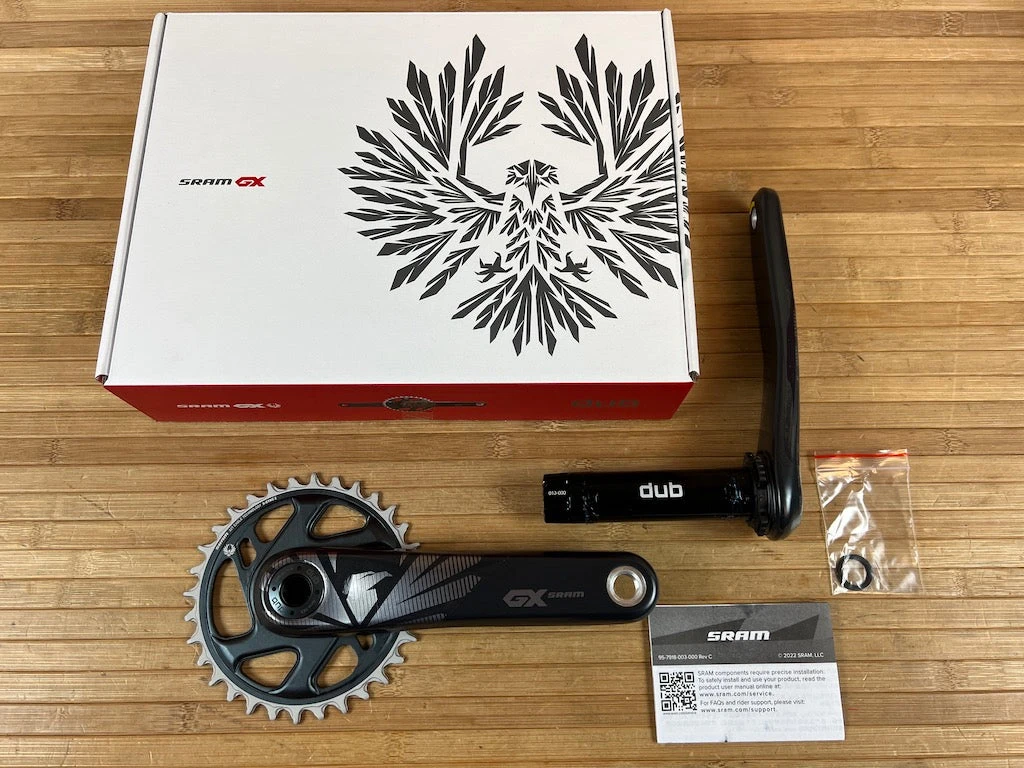 SRAM GX Eagle CARBON Boost Dub Kurbel 175mm Kurbelset 3 SRAM GX Eagle CARBON Boost Dub Kurbel 175mm Kurbelset