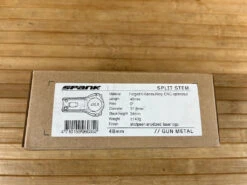 Spank Split Stem / Vorbau Gun Metal 31,8mm / 48mm -Reverse Verkäufe IMG 0947