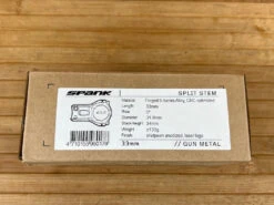 Spank Split Stem / Vorbau Gun Metal 31,8mm / 33mm -Reverse Verkäufe IMG 0964