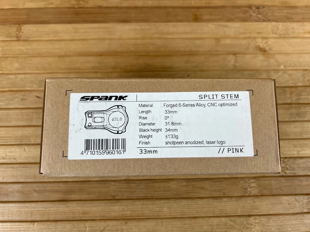 Spank Split Stem / Vorbau Pink 31,8mm / 33mm 11 Spank Split Stem / Vorbau Pink 31,8mm / 33mm – Bild 9