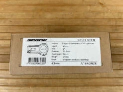 Spank Split Stem / Vorbau Bronze 31,8mm / 43mm -Reverse Verkäufe IMG 0998