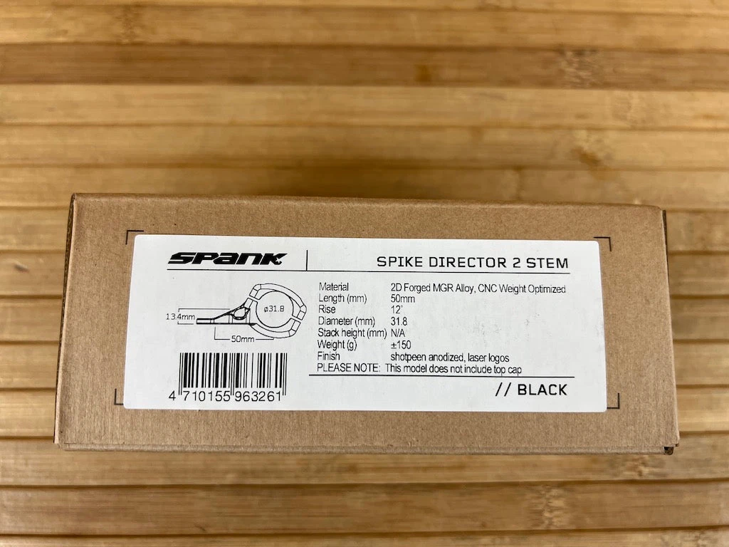 Spank Spike Director 2 Direct Mount Stem / Vorbau Schwarz 31,8mm 10 Spank Spike Director 2 Direct Mount Stem / Vorbau Schwarz 31,8mm – Bild 8
