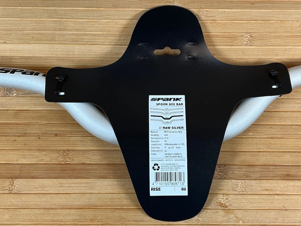 Spank Spoon 800 Lenker Raw Silver 60mm Rise 8 Spank Spoon 800 Lenker Raw Silver 60mm Rise – Bild 6
