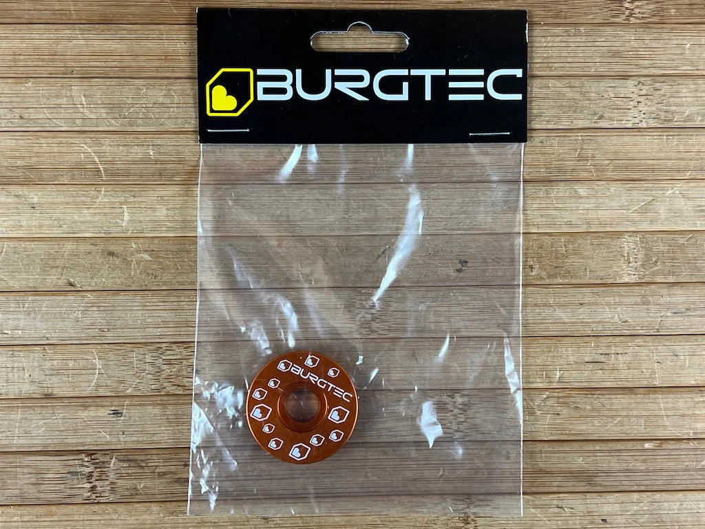Burgtec Top Cap Orange 3 Burgtec Top Cap Orange