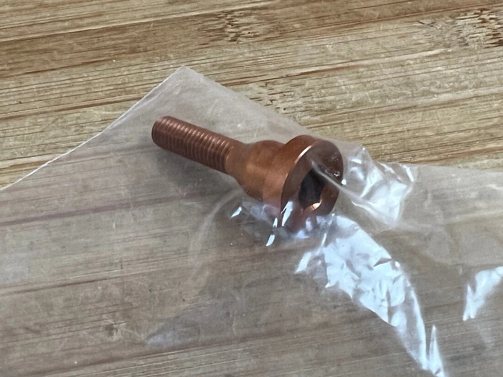 Burgtec Top Cap Bolt / Schraube Orange 4 Burgtec Top Cap Bolt / Schraube Orange – Bild 2