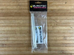 Burgtec FOX Boost Achse / Axle PRE 2021 Rhodium Silver