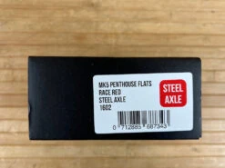 Burgtec MK5 Penthouse Flat Pedals / Pedale Red Steel Axle -Reverse Verkäufe IMG 1229 67cdc3a2 957e 48d8 9647 85f1afcbb0da