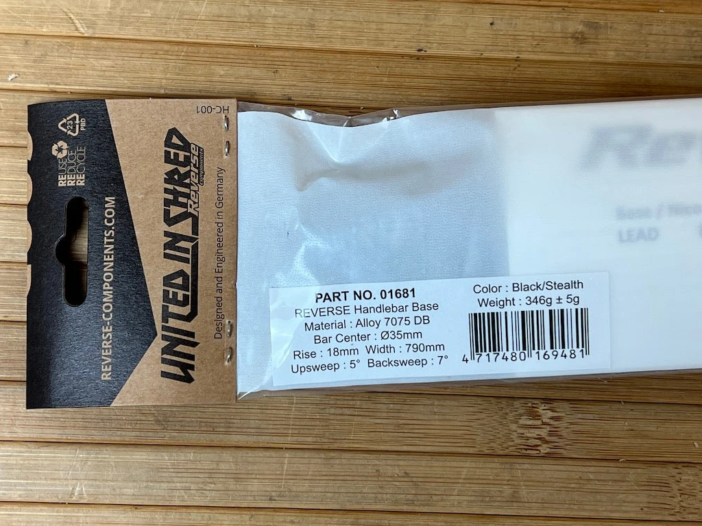 Reverse Base Lenker 790mm Ø35mm / 18mm Erhöhung Stealth 10 Reverse Base Lenker 790mm Ø35mm / 18mm Erhöhung Stealth – Bild 8