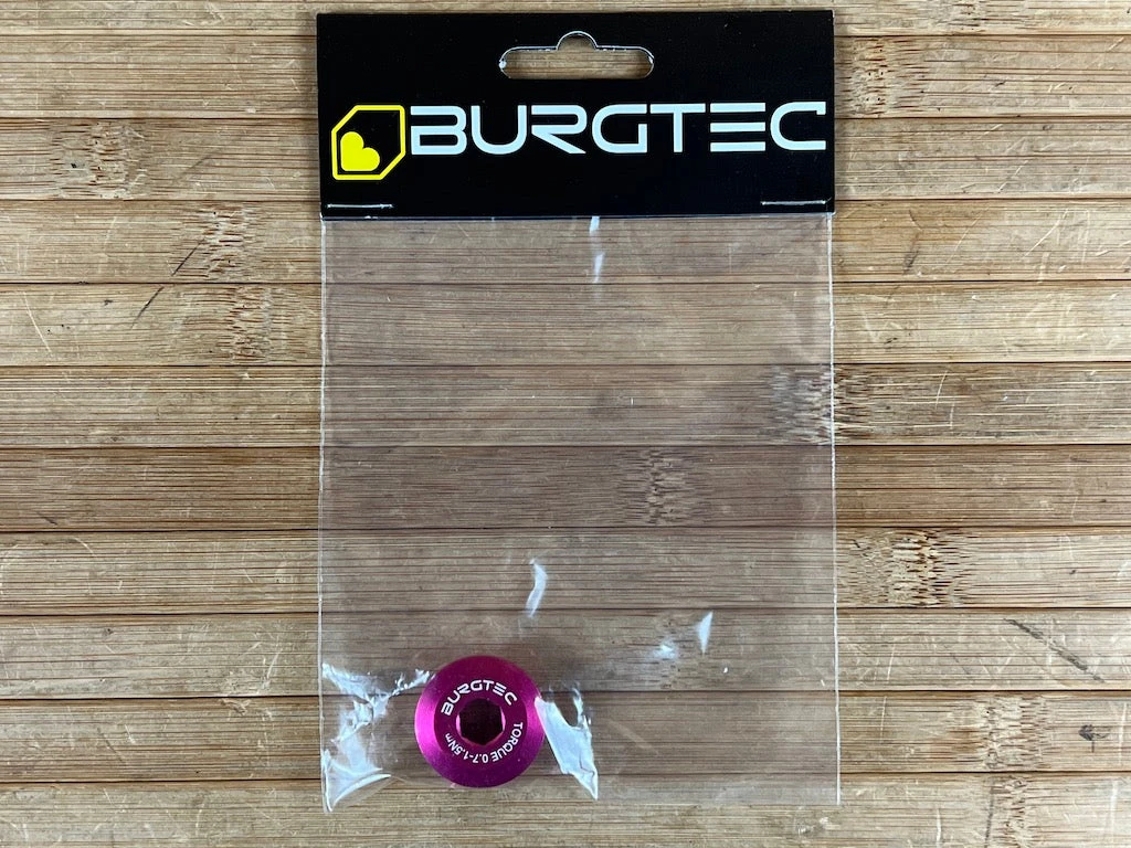 Burgtec Shimano Crank Bolt / Schraube Barbie Pink 3 Burgtec Shimano Crank Bolt / Schraube Barbie Pink