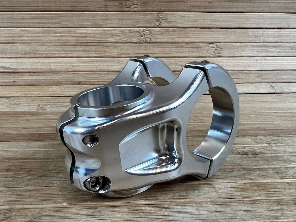 Burgtec MK3 Enduro Stem Vorbau Rhodium Silver 35mm / 35mm 5 Burgtec MK3 Enduro Stem Vorbau Rhodium Silver 35mm / 35mm – Bild 3