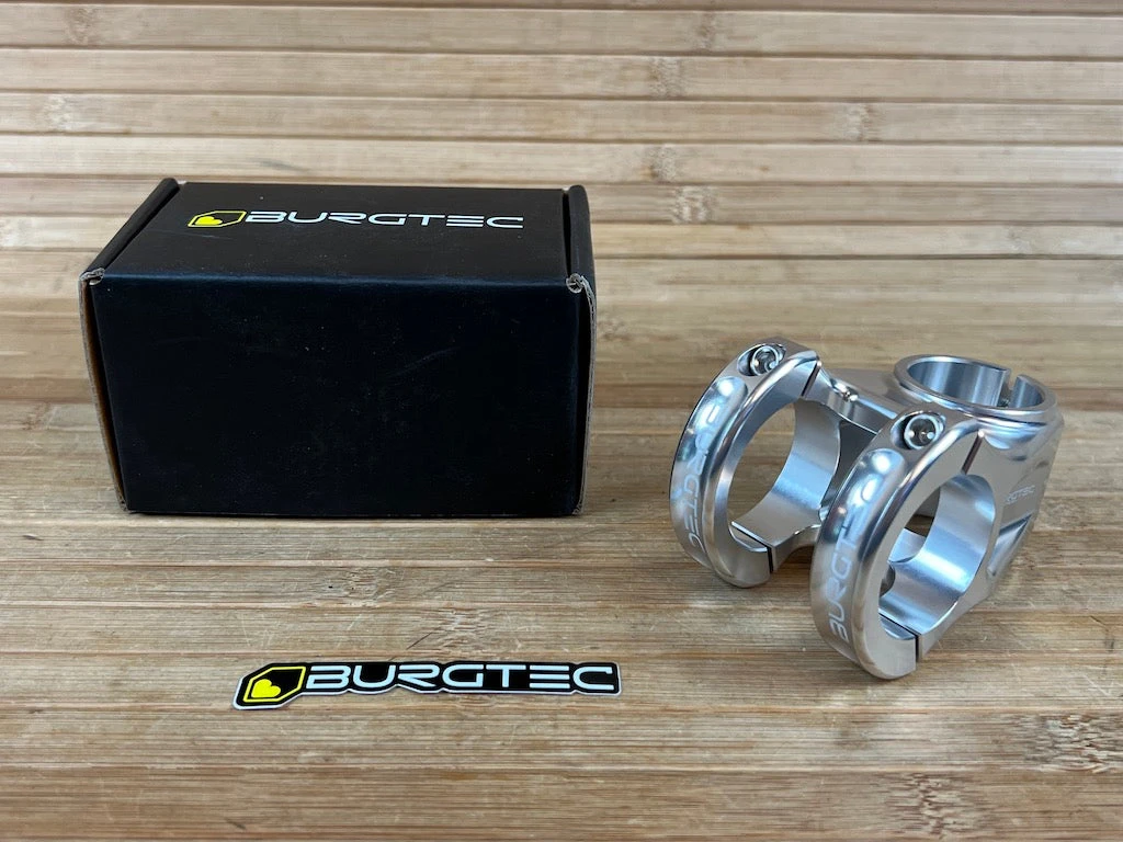 Burgtec MK3 Enduro Stem Vorbau Rhodium Silver 42,5mm / 35mm 3 Burgtec MK3 Enduro Stem Vorbau Rhodium Silver 42,5mm / 35mm