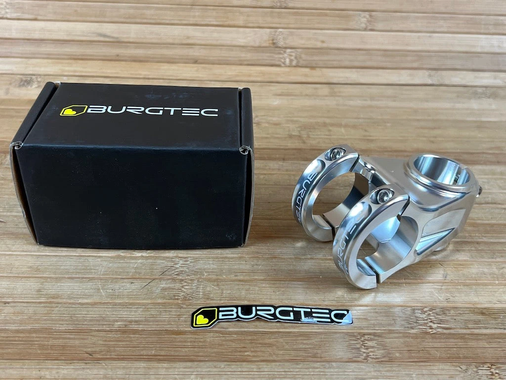Burgtec MK3 Enduro Stem Vorbau Rhodium Silver 50mm / 35mm 3 Burgtec MK3 Enduro Stem Vorbau Rhodium Silver 50mm / 35mm