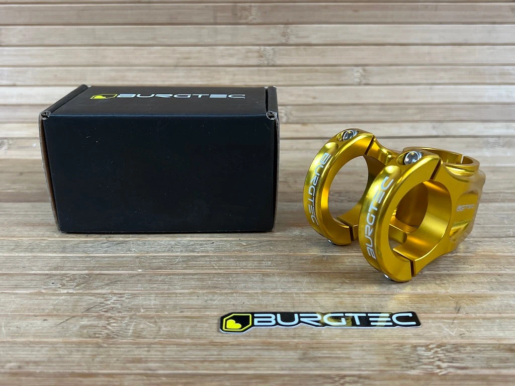 Burgtec MK3 Enduro Stem Vorbau Gold 35mm / 35mm 3 Burgtec MK3 Enduro Stem Vorbau Gold 35mm / 35mm