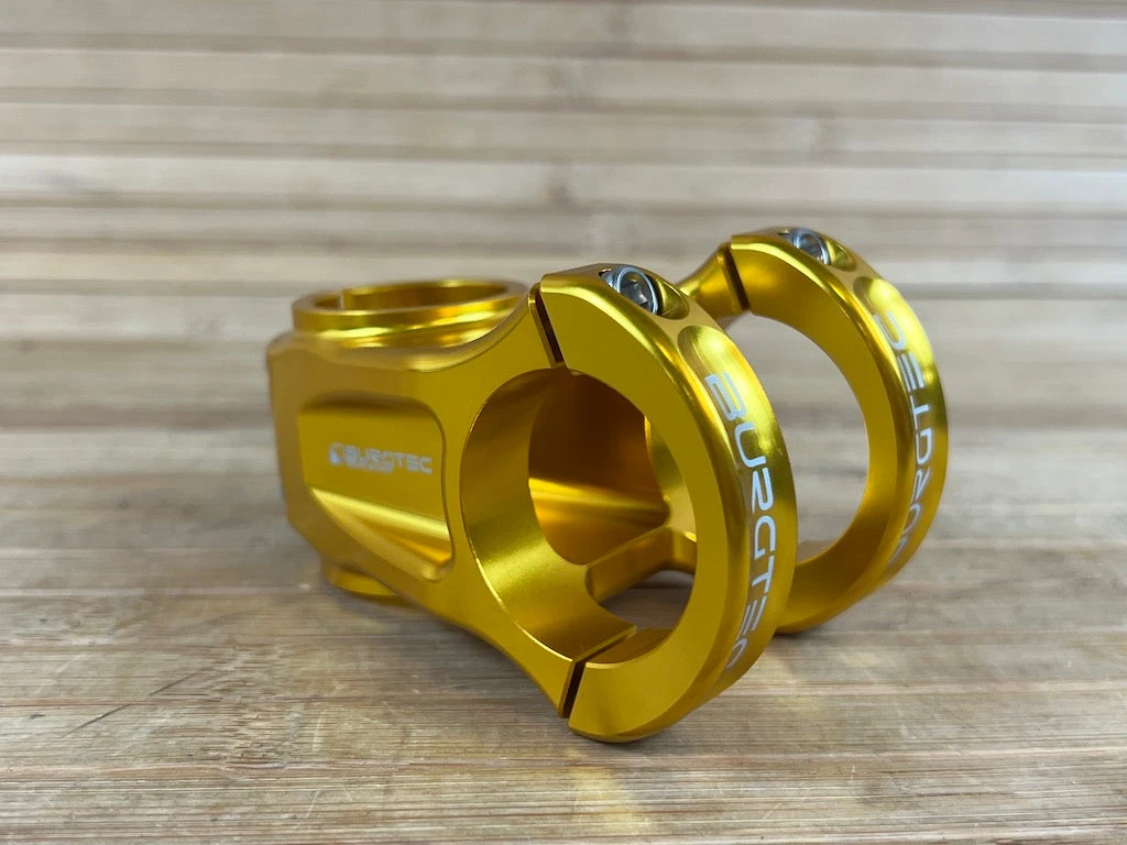Burgtec MK3 Enduro Stem Vorbau Gold 50mm / 35mm 4 Burgtec MK3 Enduro Stem Vorbau Gold 50mm / 35mm – Bild 2