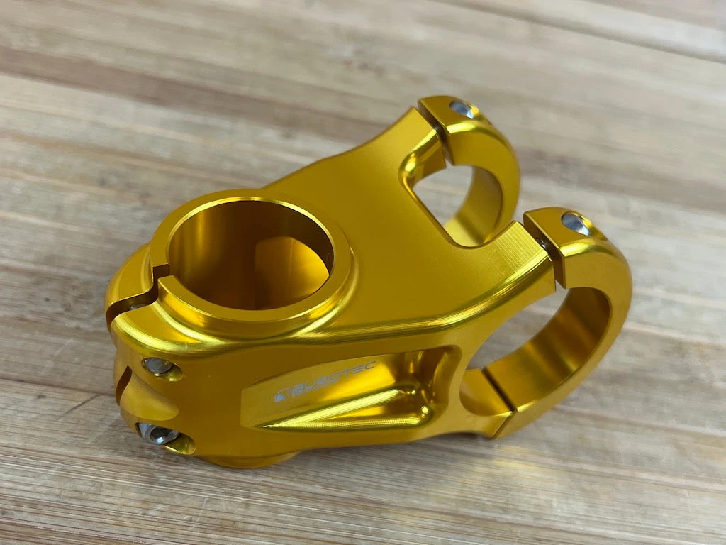 Burgtec MK3 Enduro Stem Vorbau Gold 50mm / 35mm 7 Burgtec MK3 Enduro Stem Vorbau Gold 50mm / 35mm – Bild 5