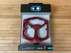 Crankbrothers Stamp 7 Large Pedale / Plattformpedale Rot