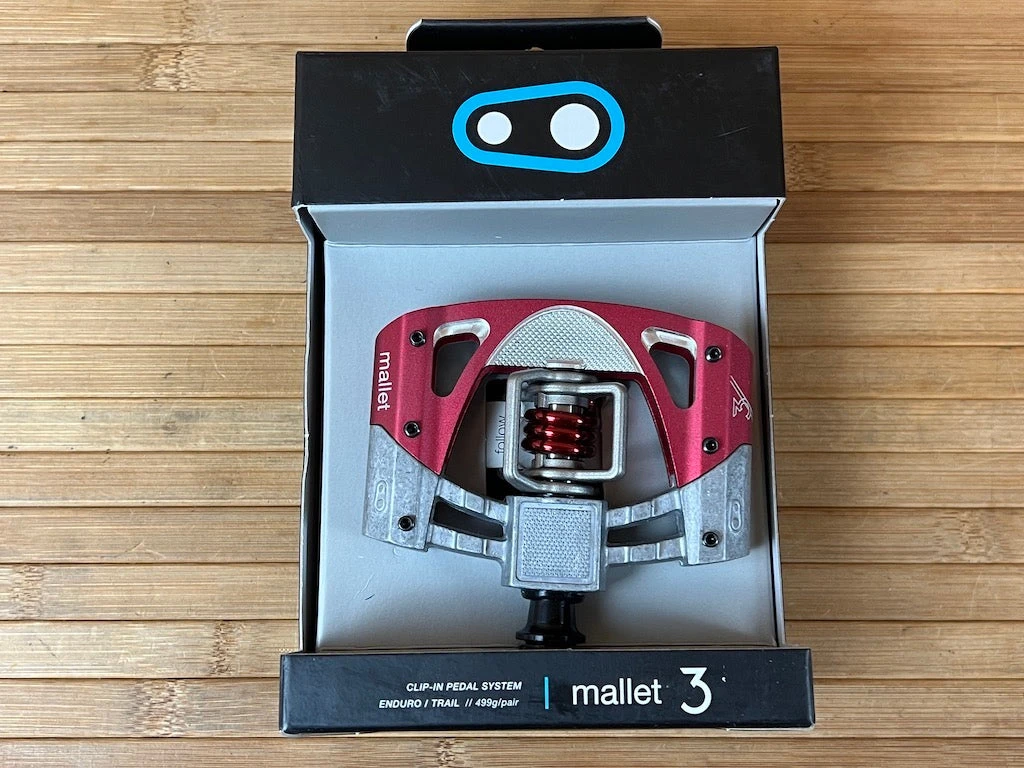 Crankbrothers Mallet 3 Klickpedale / Clickpedale Rot 3 Crankbrothers Mallet 3 Klickpedale / Clickpedale Rot
