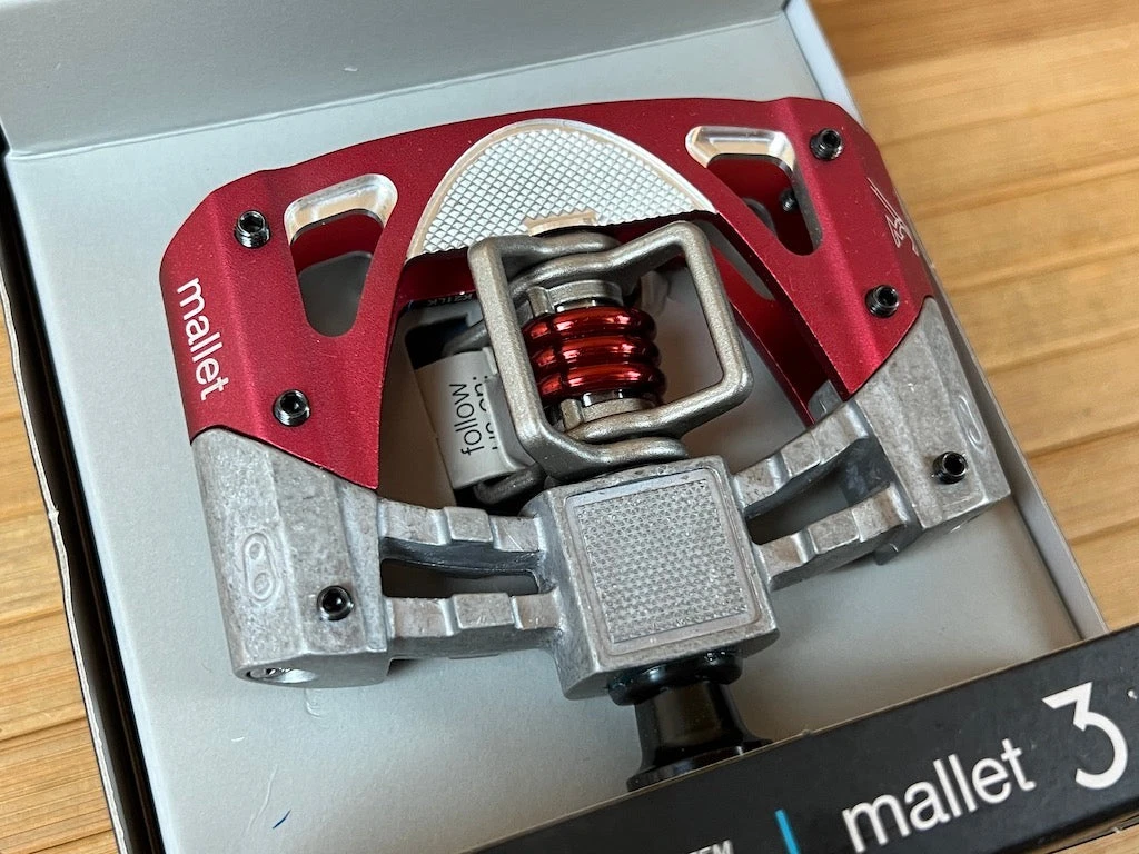 Crankbrothers Mallet 3 Klickpedale / Clickpedale Rot 4 Crankbrothers Mallet 3 Klickpedale / Clickpedale Rot – Bild 2
