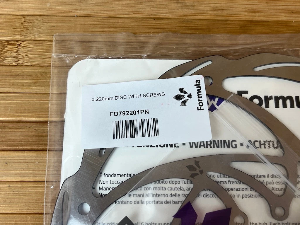 Formula Monolitic Disc / Bremsscheibe 220mm 6 Formula Monolitic Disc / Bremsscheibe 220mm – Bild 4