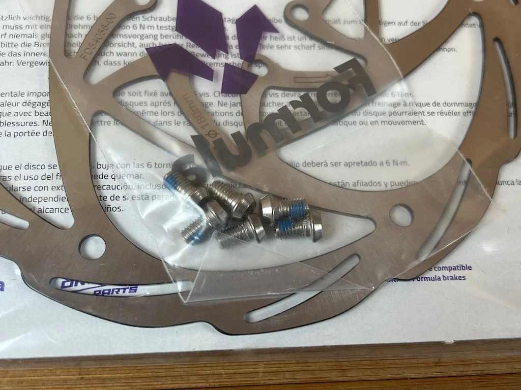 Formula Monolitic Disc / Bremsscheibe 180mm 4 Formula Monolitic Disc / Bremsscheibe 180mm – Bild 2